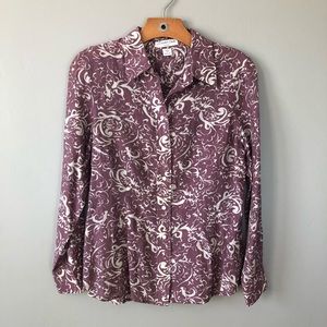 Coldwater Creek Thornberry Button Down Shirt SP